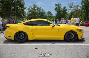 mustang week 2016 mw16 mustangfanclub mustang fan club meet and greet bagged s550 airlift suspension air bags bagged lowered slammed triple yellow josh baker