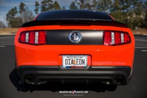 2012 12 competition orange boss 302 compoh comp oh georgia regional mustang club ga spoiler diffuser
