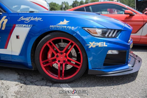 mustang week 2016 mw 16 mw16 myrtle beach speedway autocross track day car show roush performance trakpak vossen forged