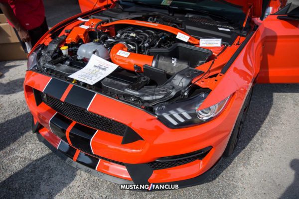 mustang week 2016 mw16 mustangfanclub mustang fan club car show myrtle beach mall jlt shelby gt350 competition orange