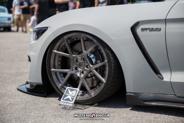 mustang week 2016 mw16 mustangfanclub mustang fan club car show myrtle beach mall rotiform shelby gt350 avalanche gray