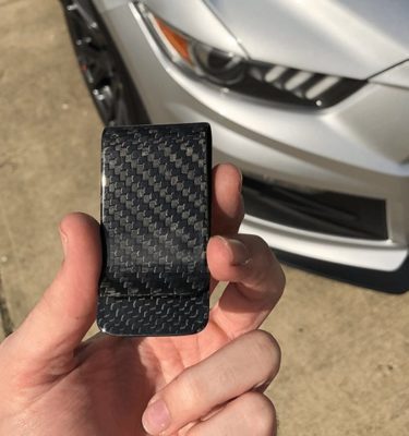 Real Carbon Fiber Money Clip