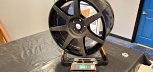 gt350r carbon fiber wheel