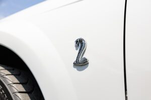 Oxford White Cobra Badge